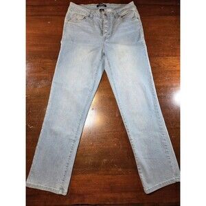 d.jeans Jeans Women's Size 6 Light Wash Button Fly High Rise Repreve Stretch